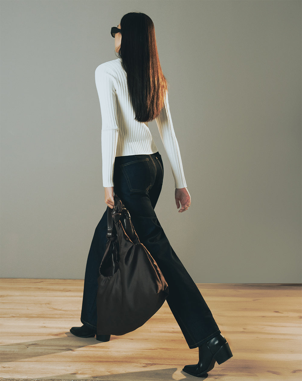 Bolso café mujer