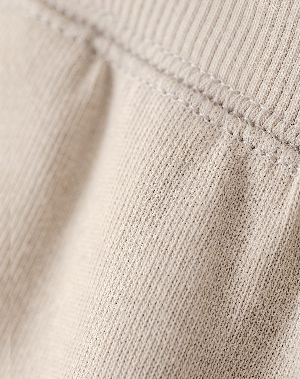 Jogger tiro medio algodóm habano mujer