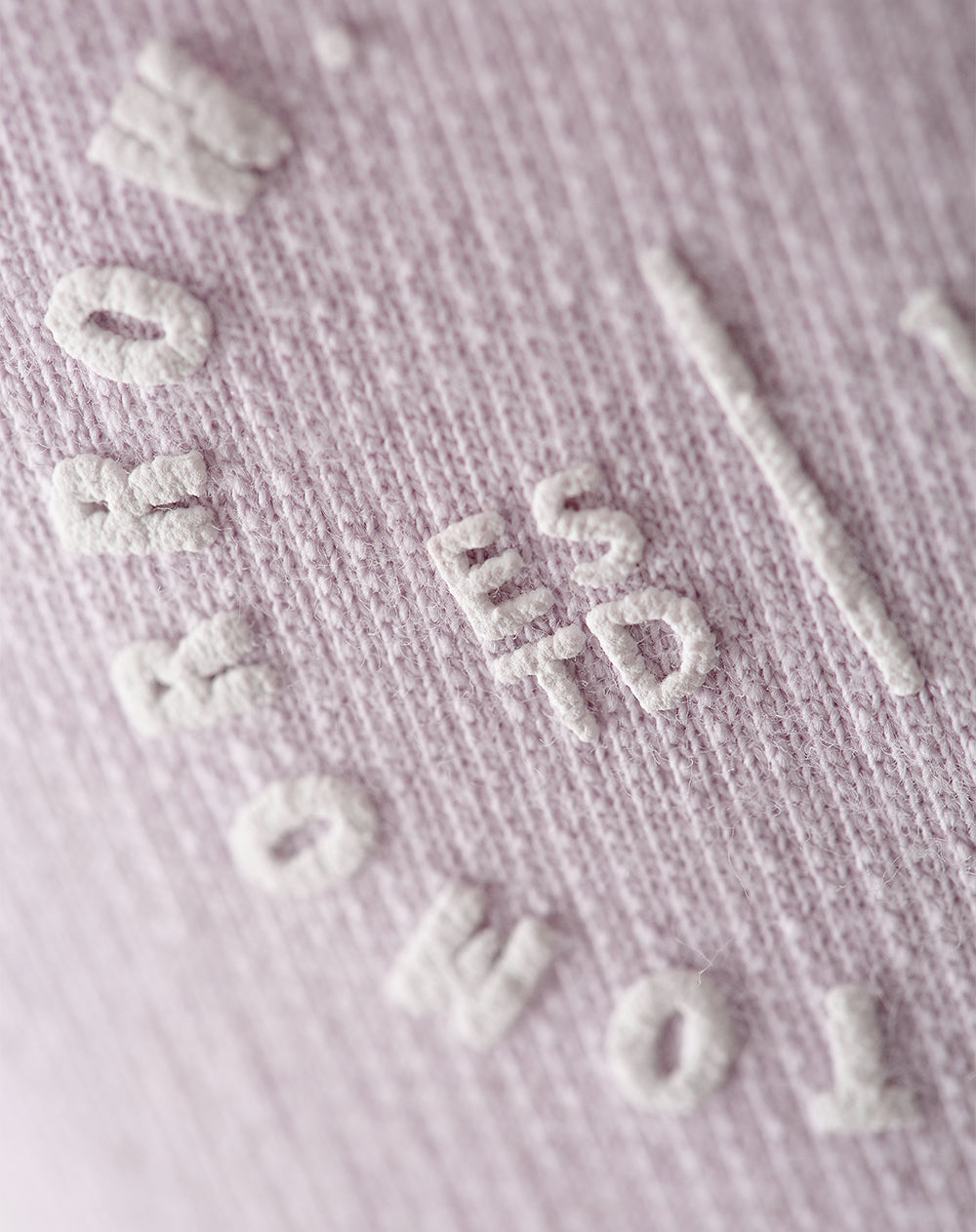 Jogger tido medio algodón lila mujer