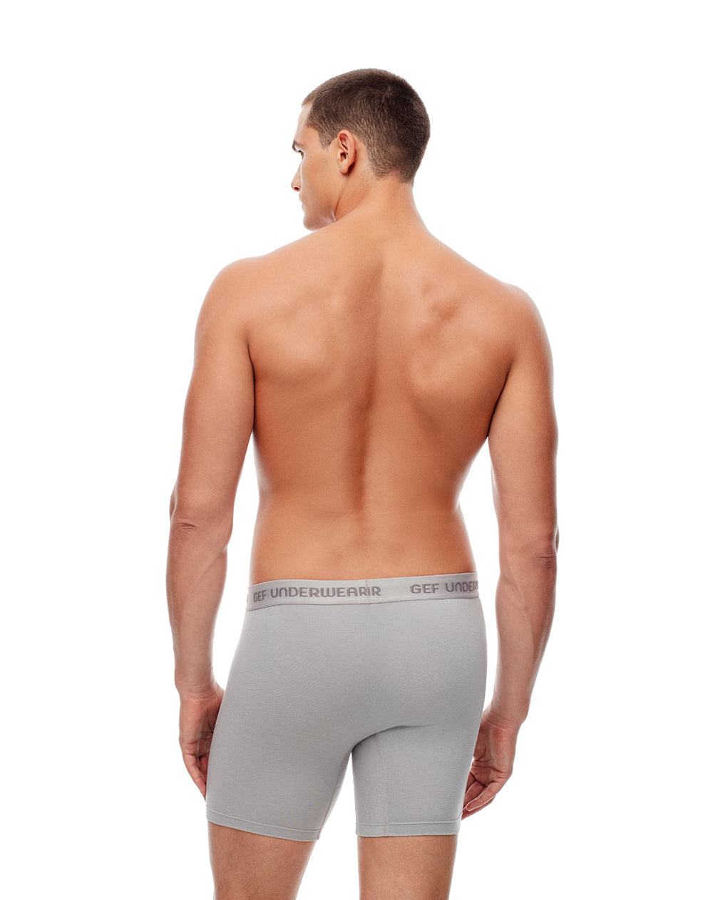 Bóxer medio algodón jersey x4unds surtido
