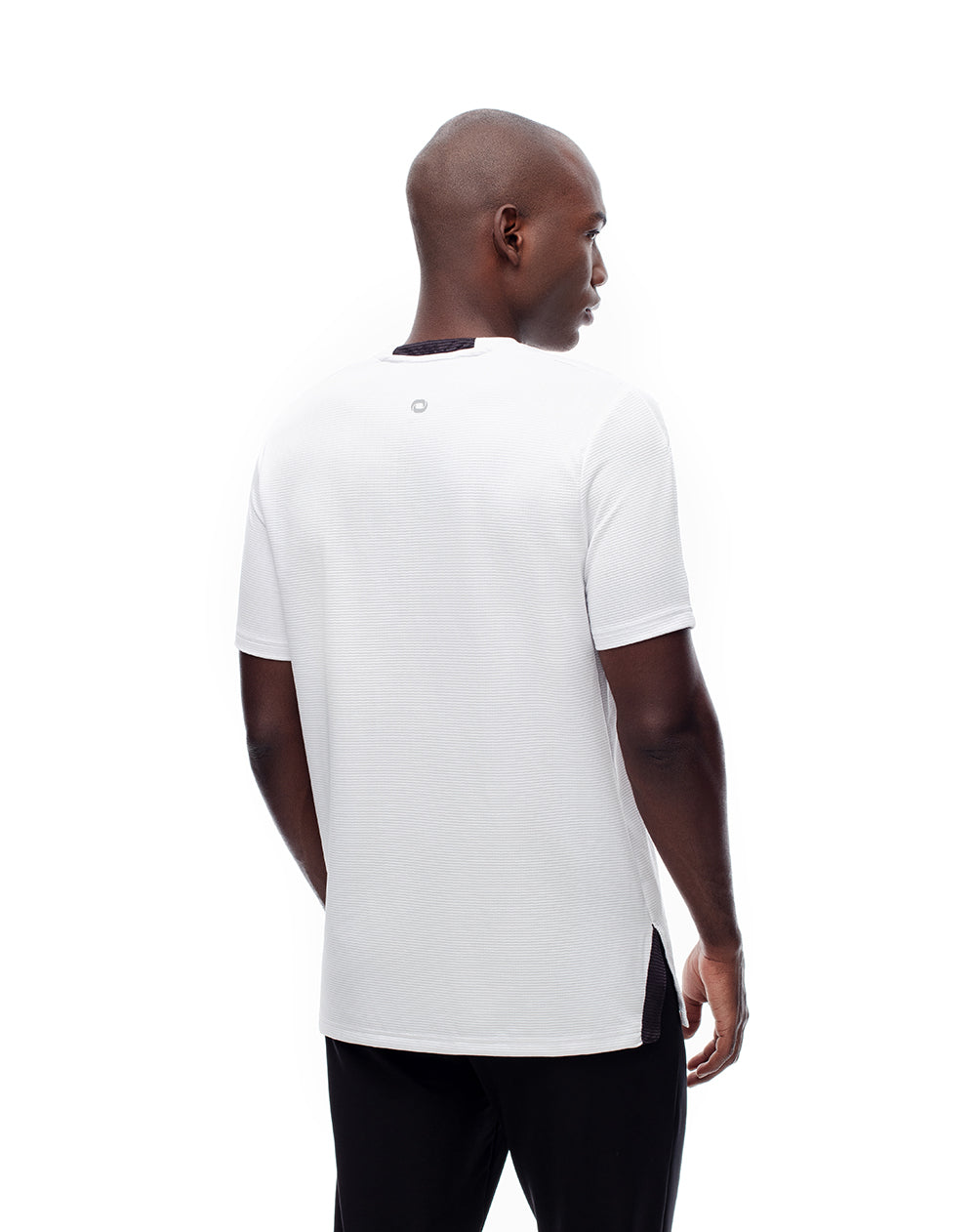 Camiseta deportiva control humedad blanca hombre
