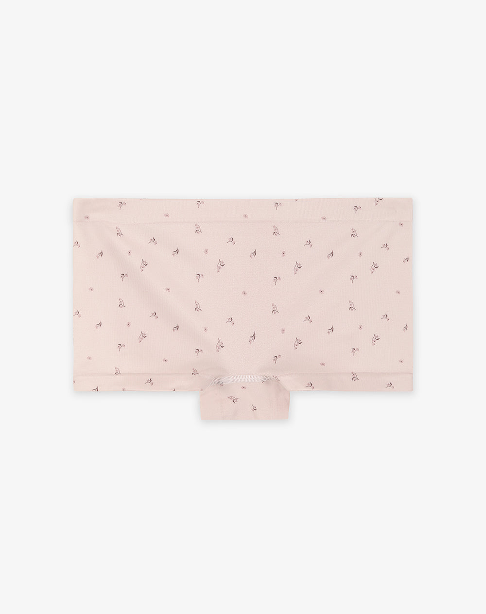 Panty boxer en seamless tiro medio rosado estampado