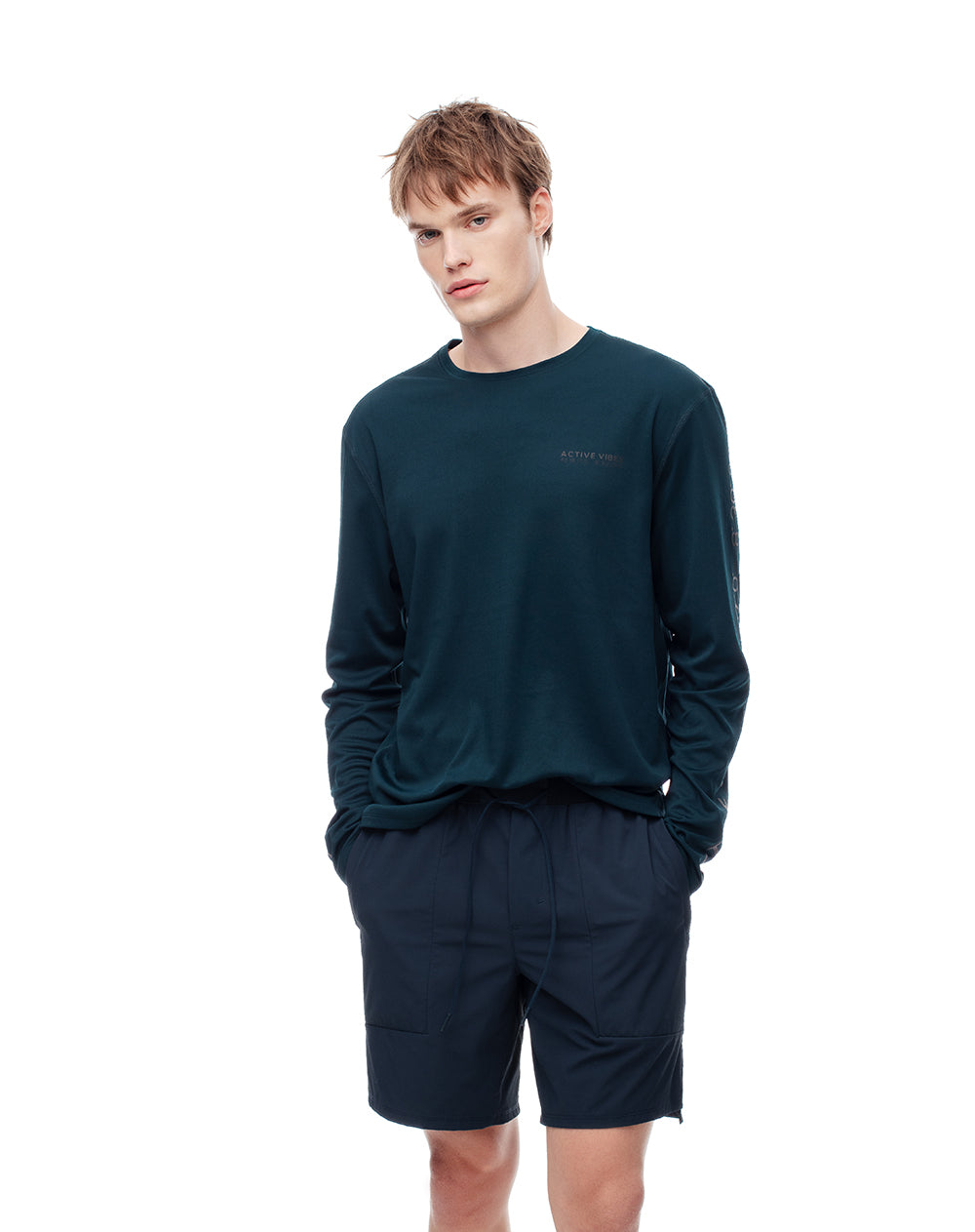 Short pantaloneta azul