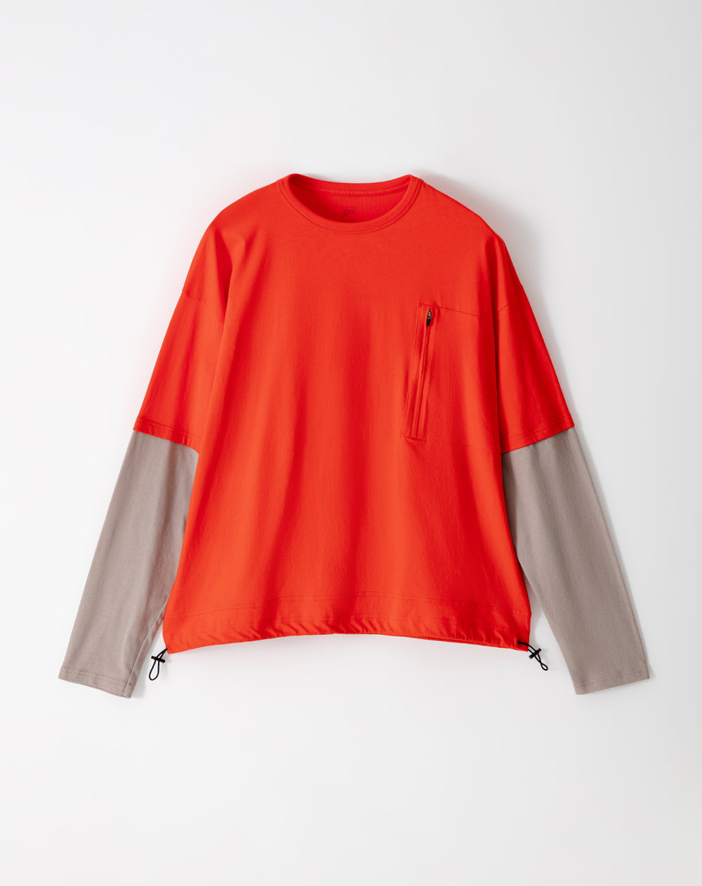 Camibuzo oversize algodón naranja hombre
