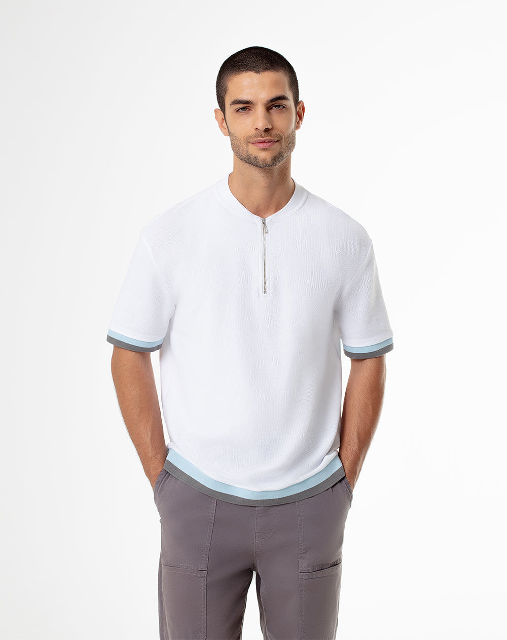 Camiseta Polo Gef Jeans Hombre Polo Camiseta Gef Blanca Camiseta