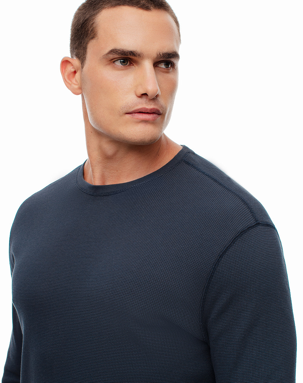 Camibuzo oversize algodón azul hombre