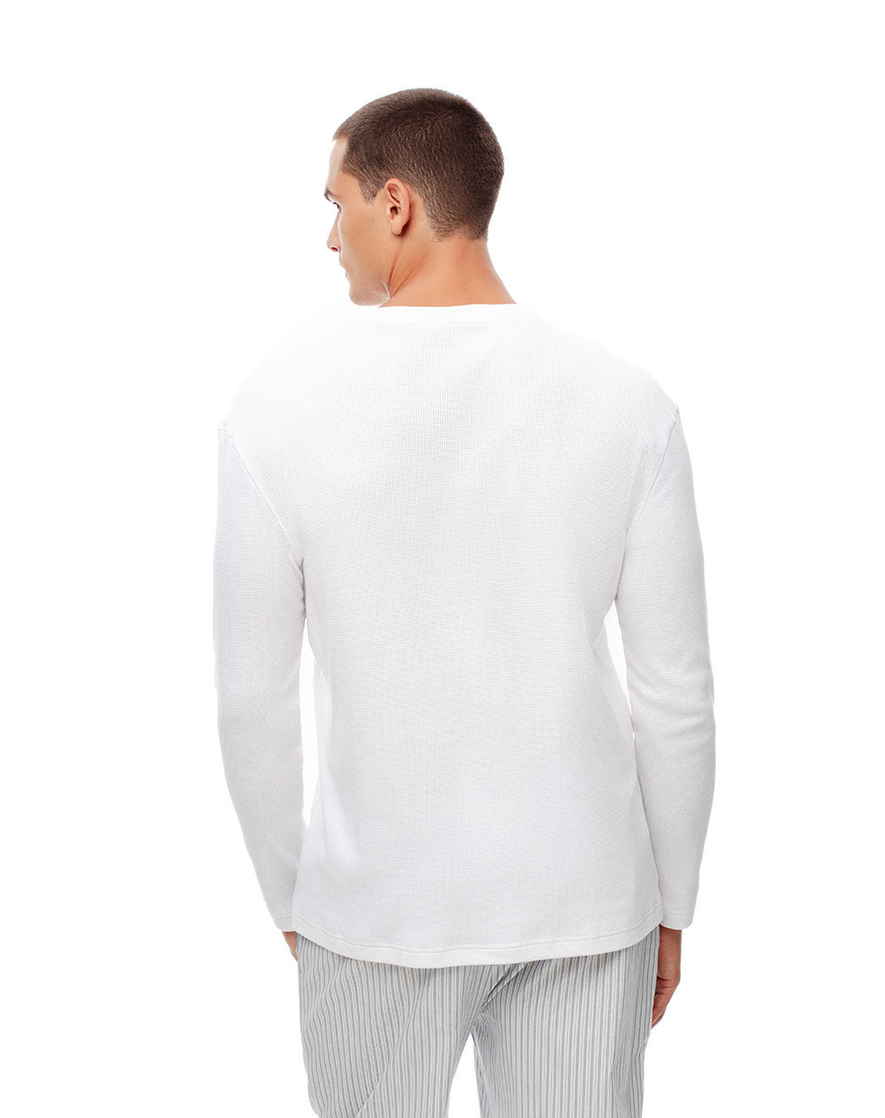 Camibuzo oversize algodón blanco hombre