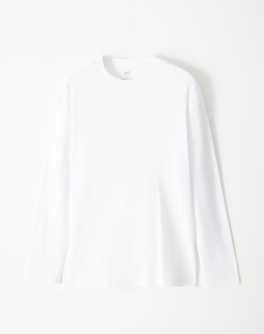 Camibuzo oversize algodón blanco hombre