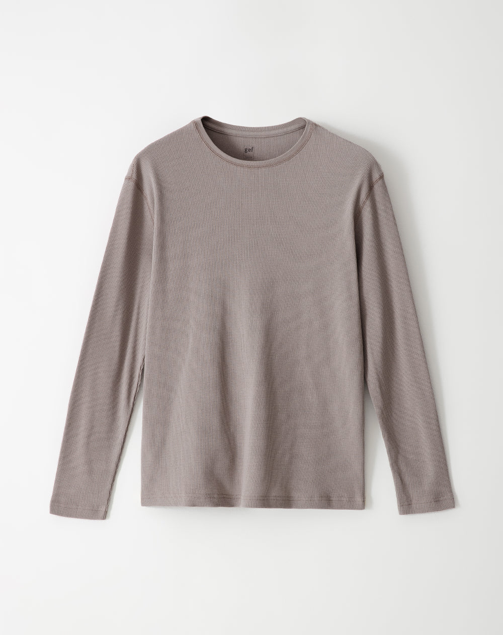 Camibuzo regular algodón taupe hombre