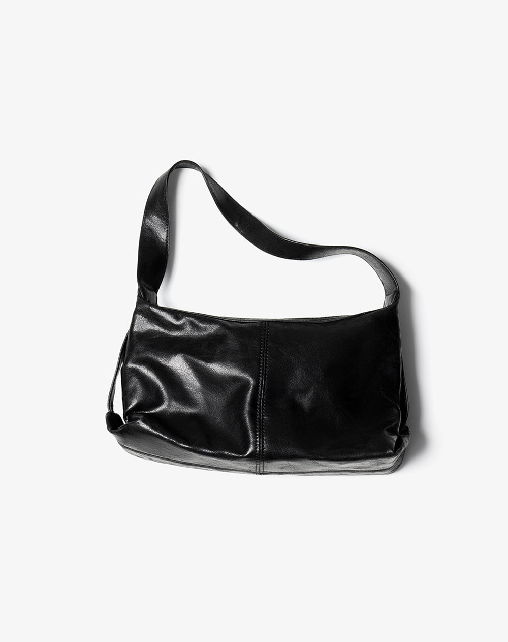 Bolso baguette negro mujer