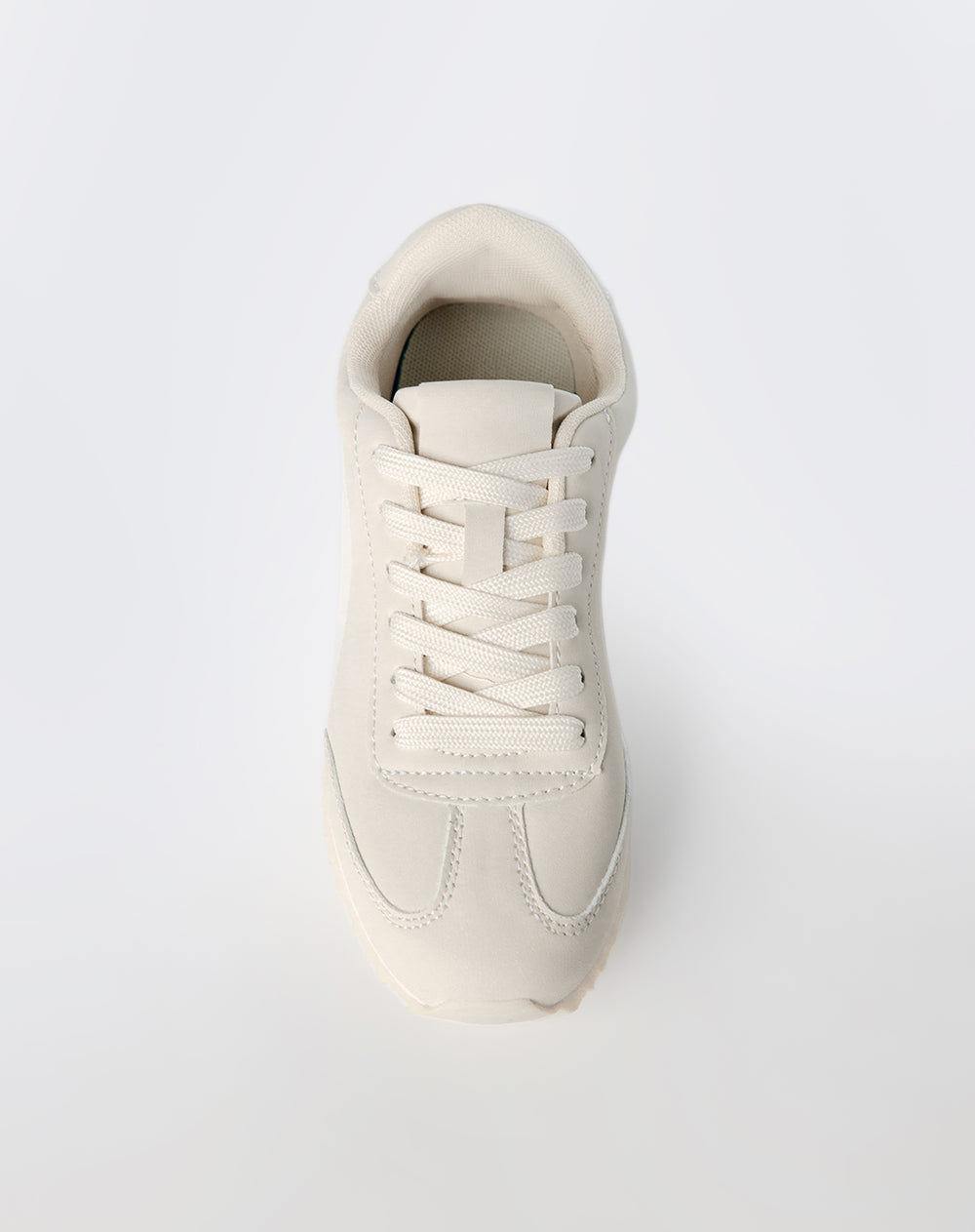 Tenis casulaes crudo niña