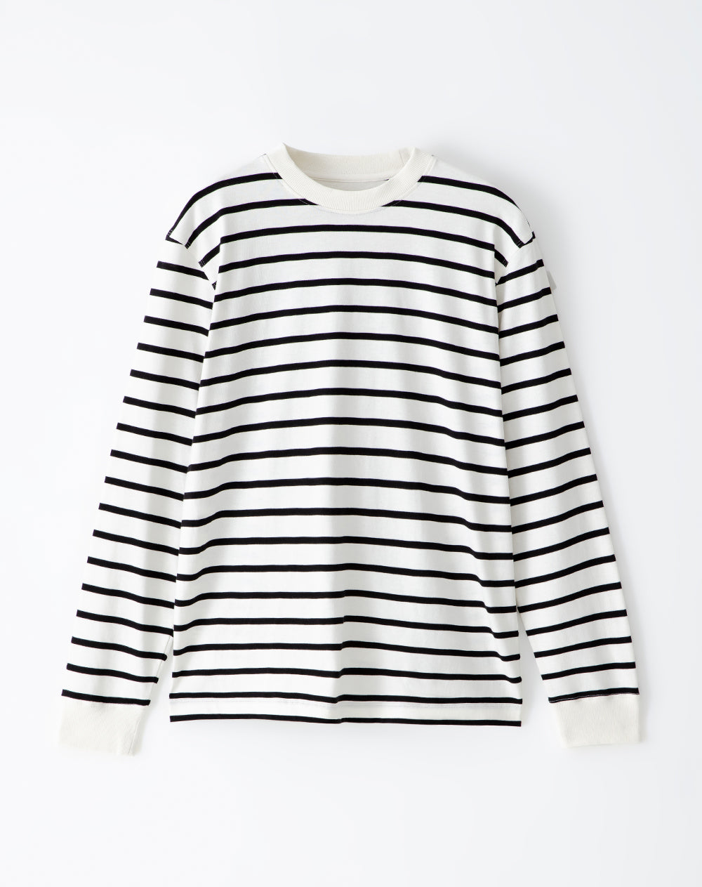 Camibuzo regular algodón crudo rayas hombre