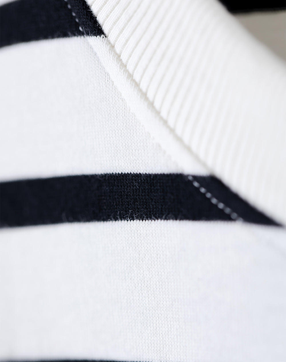 Camibuzo regular algodón crudo rayas hombre