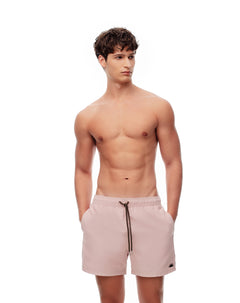 Pantaloneta de baño palo rosa hombre