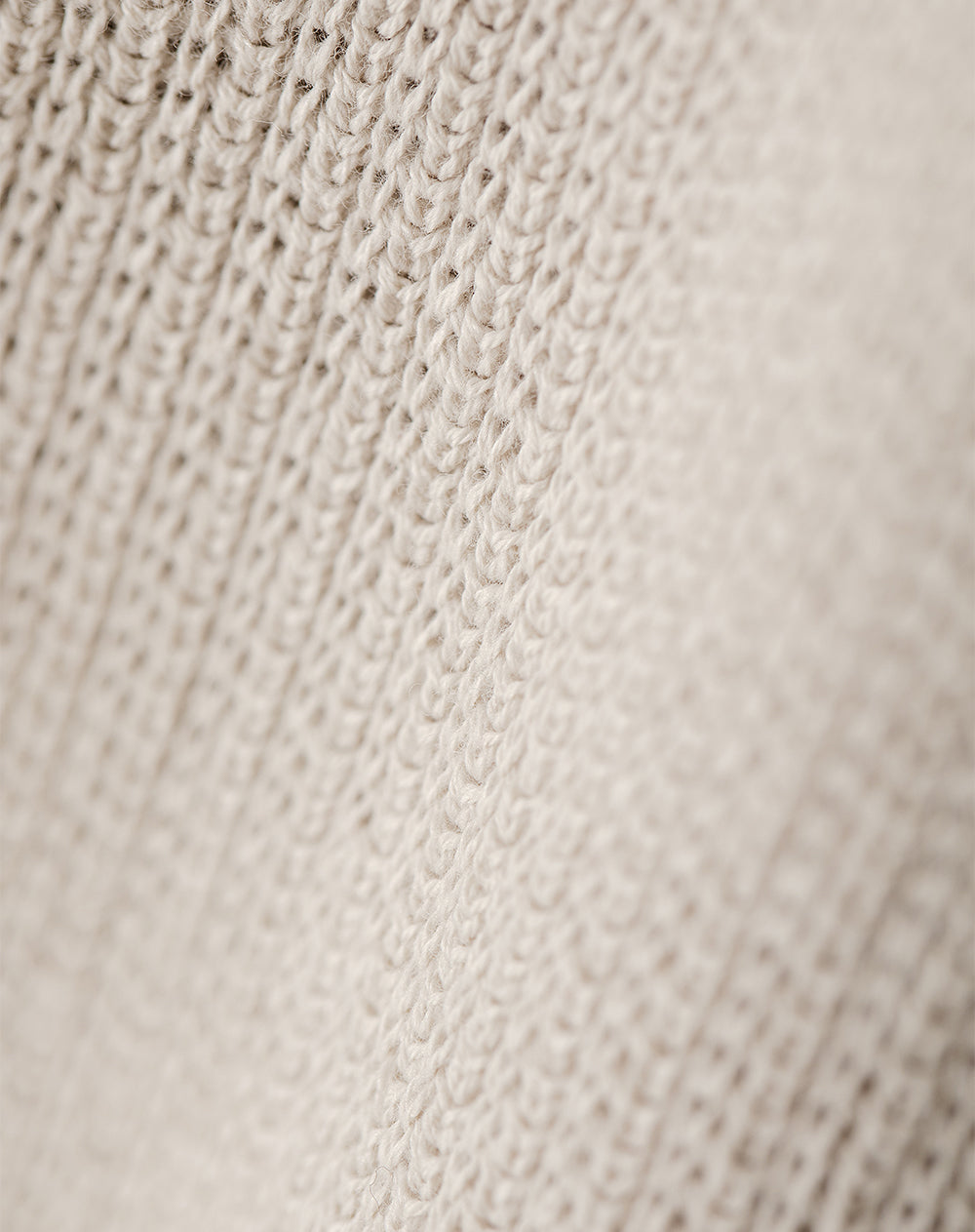 Camisa manga corta regular tejida algodón arena hombre