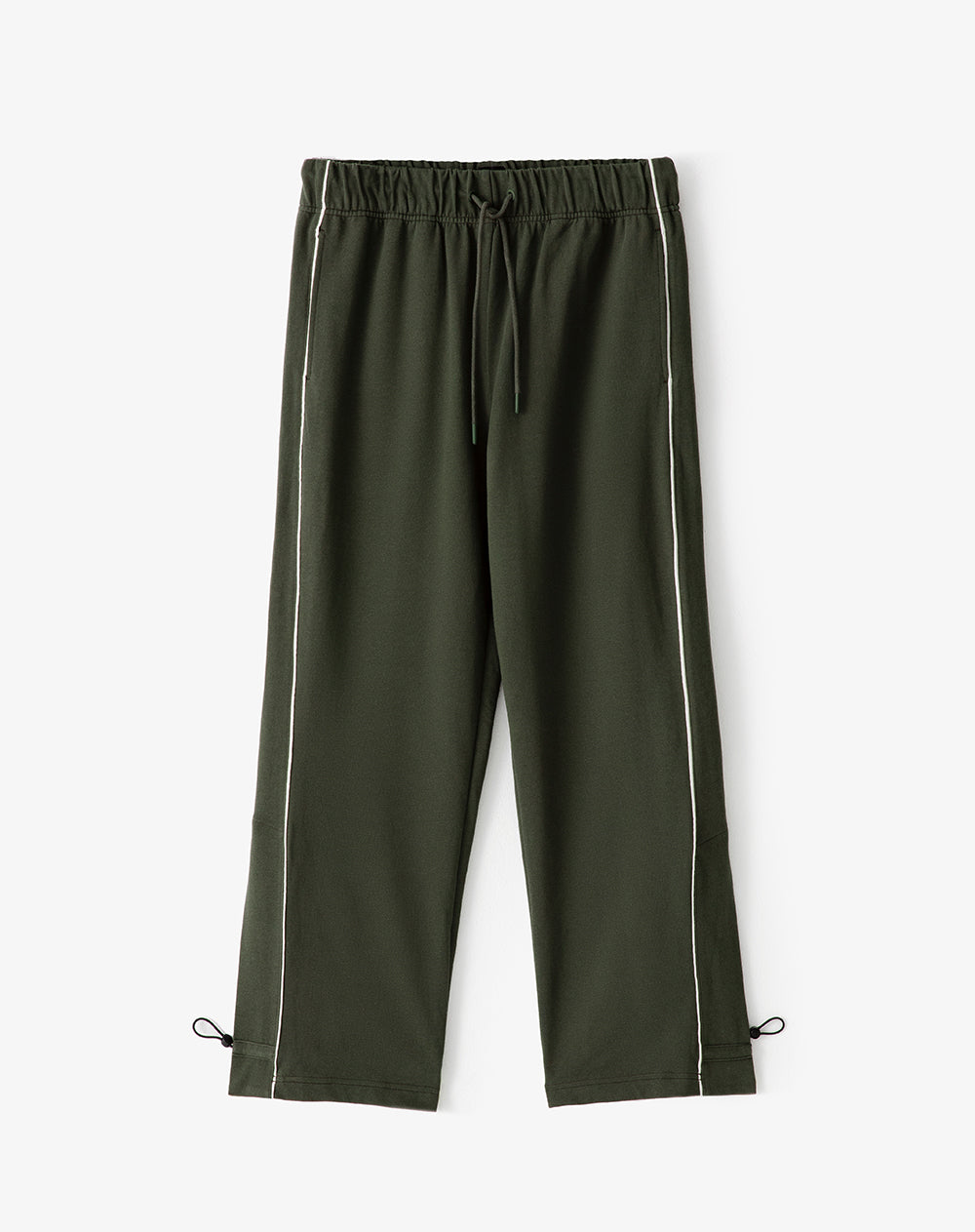 Pantalón deportivo algodón verde hombre