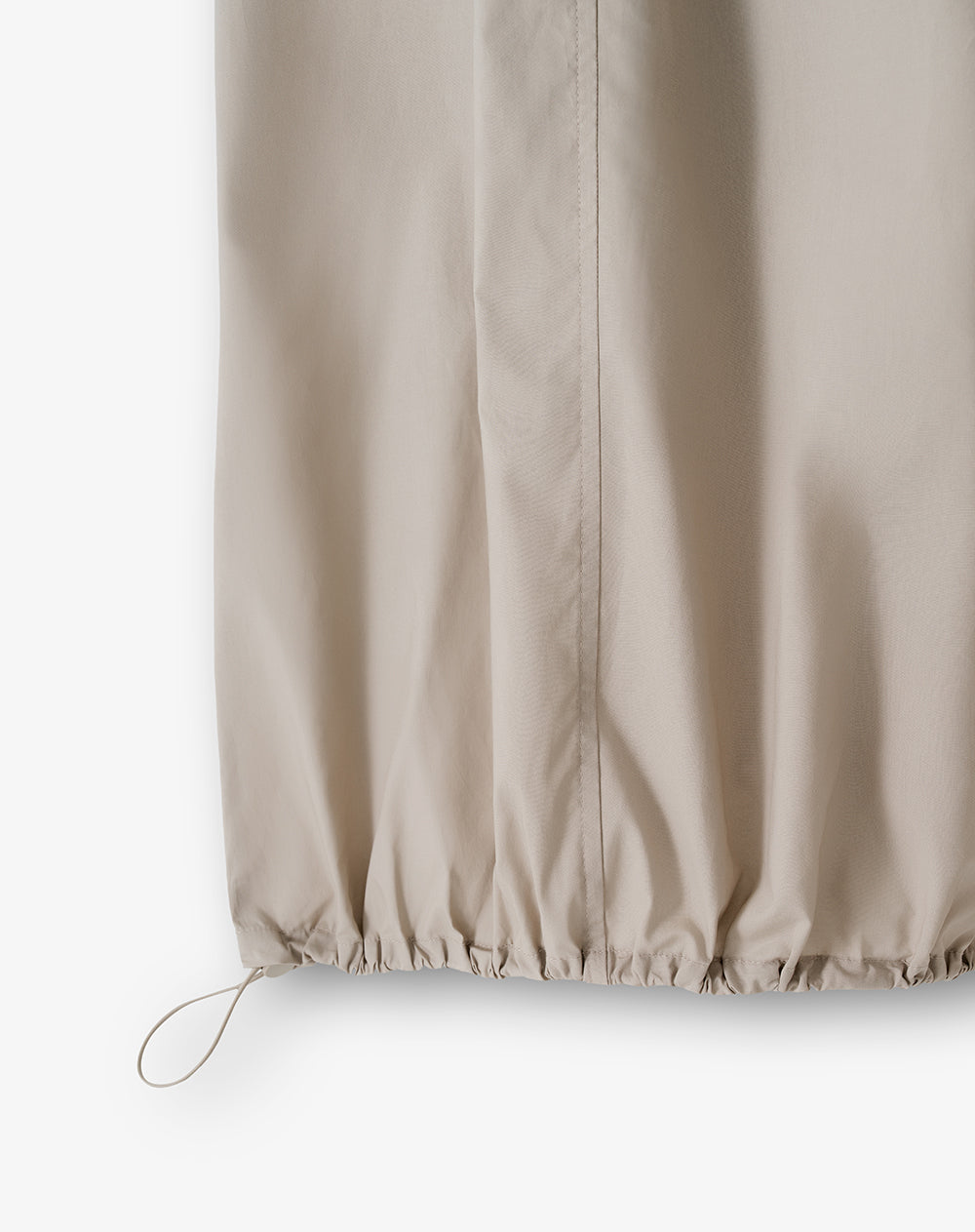 Falda larga tiro medio arena mujer