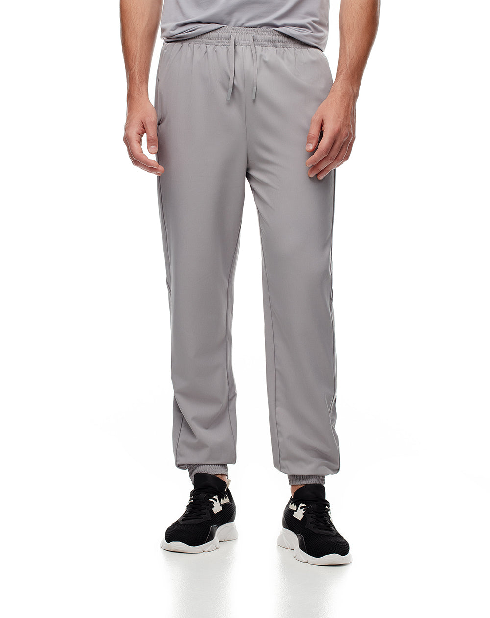 Jogger secado rápido gris hombre
