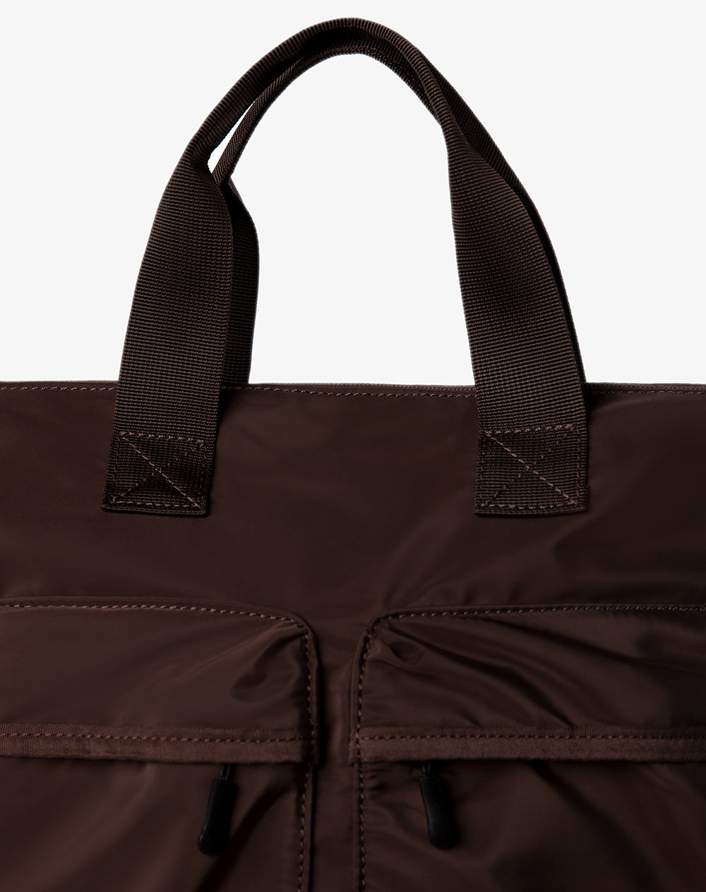 Bolso tote correa ajustable café
