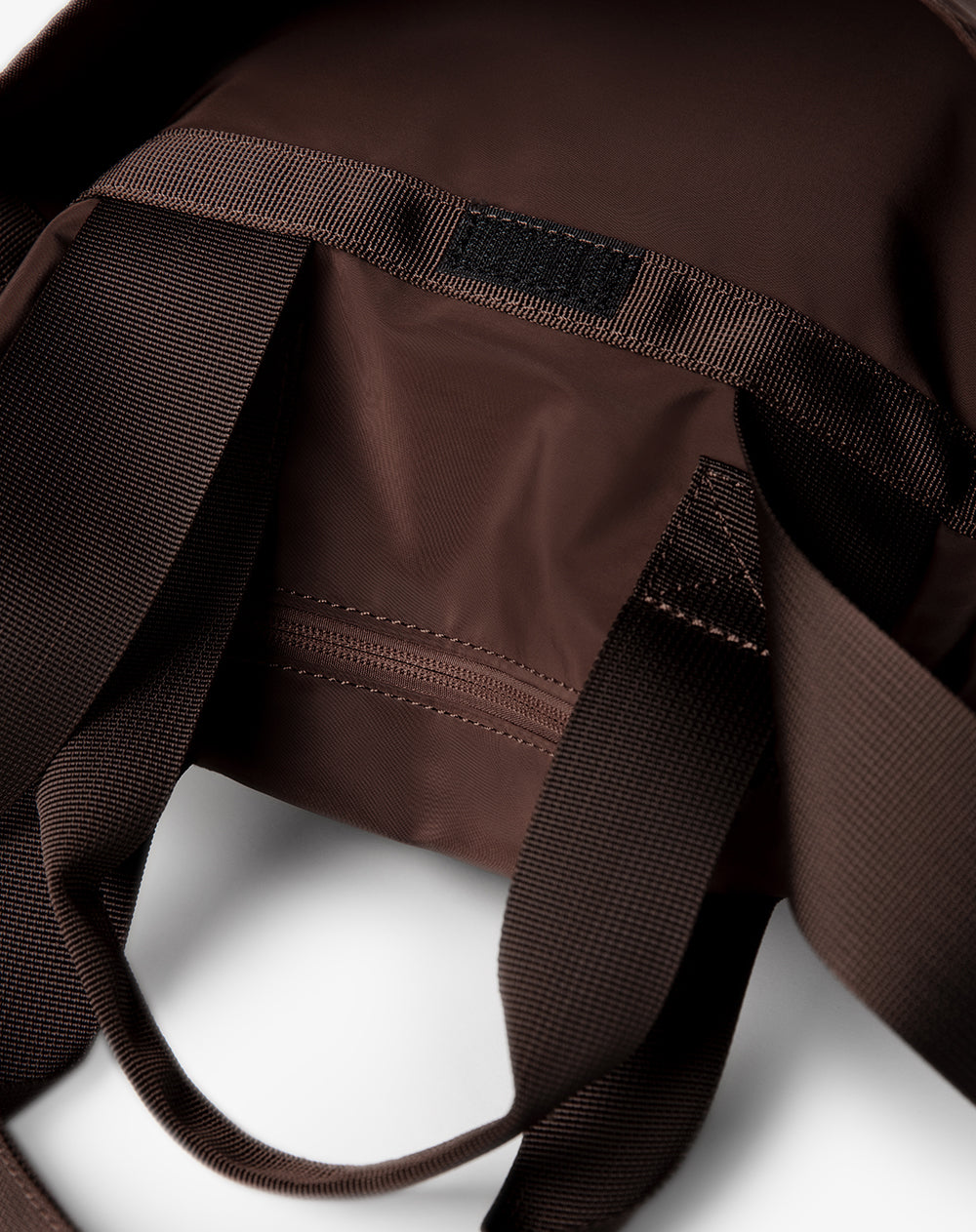 Bolso tote correa ajustable café