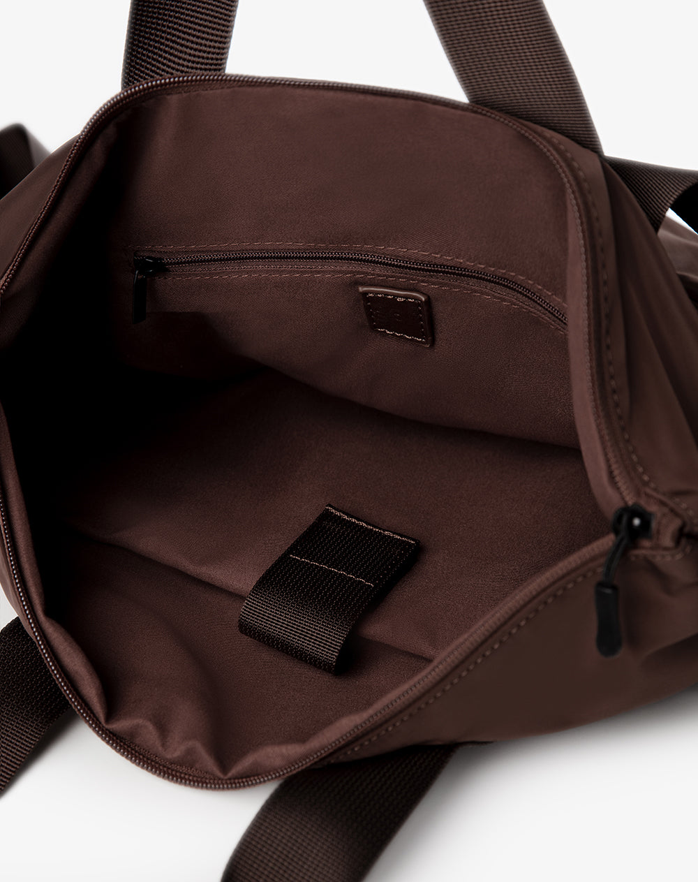 Bolso tote correa ajustable café