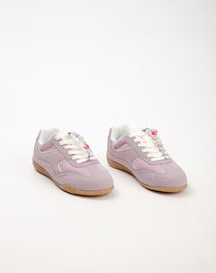 Tenis casuales lila niña