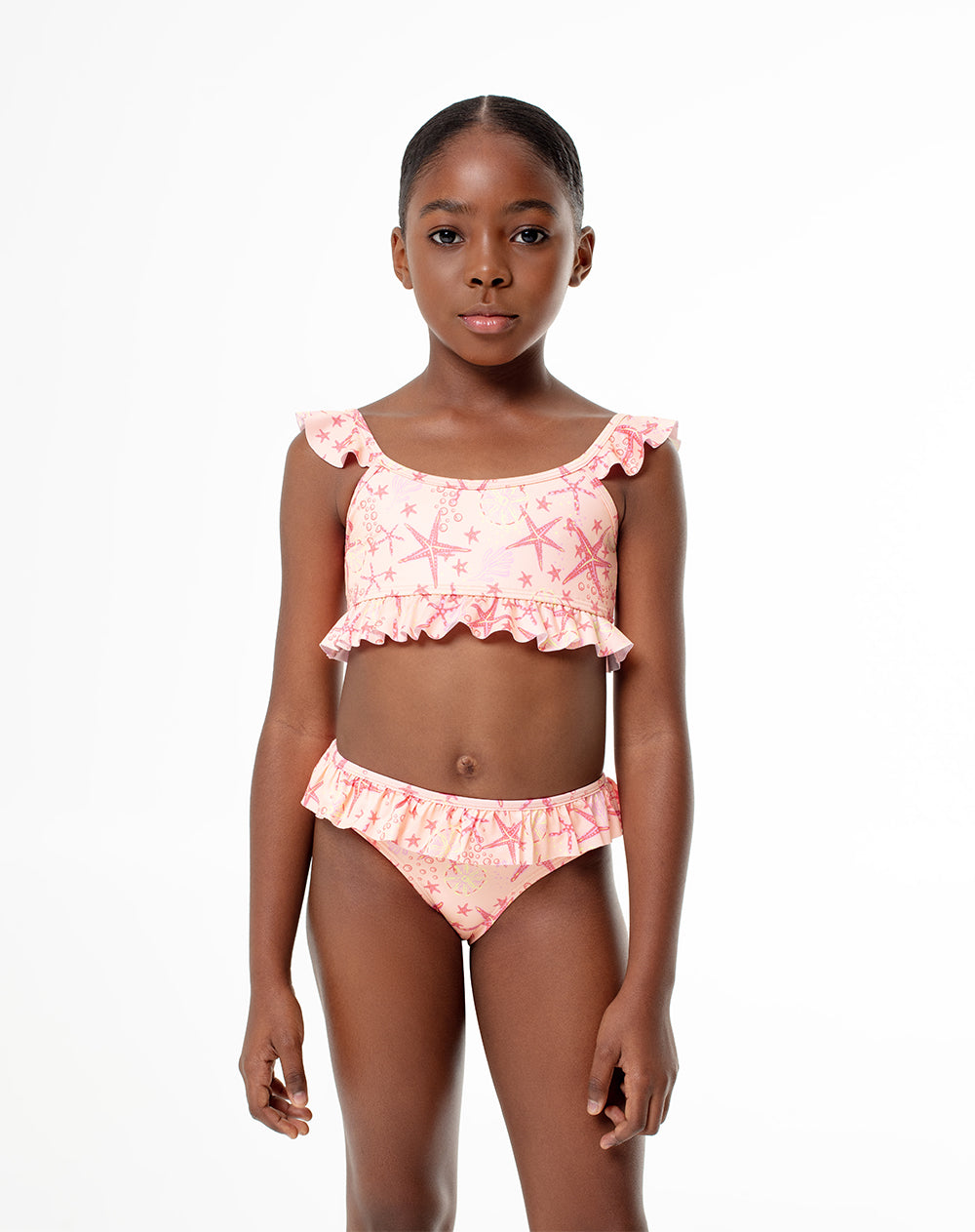 Ropa Interior Vestidos De Baño Estampados Traje De Baño Dos