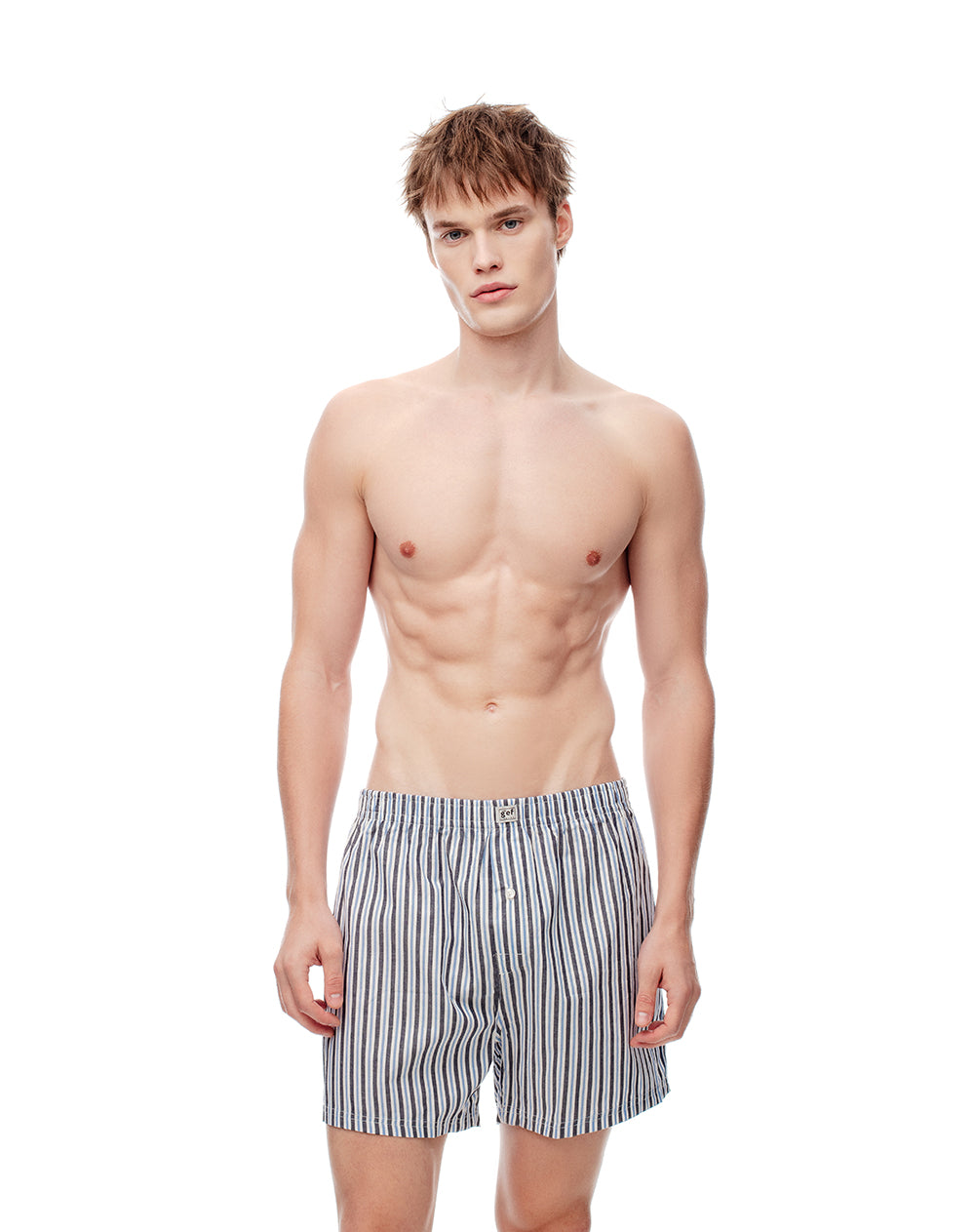 Bóxer medio algodón amplio x2unds surtido