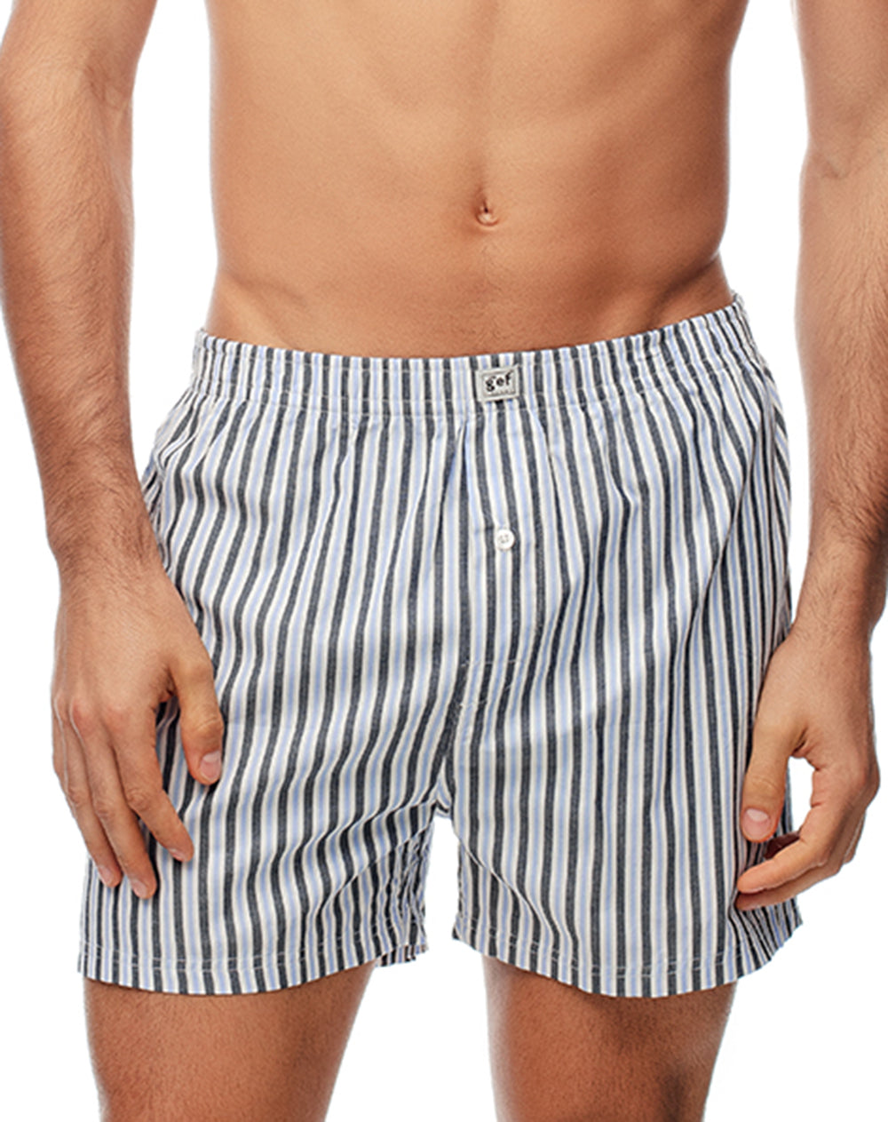 Bóxer medio algodón amplio x2unds surtido hombre
