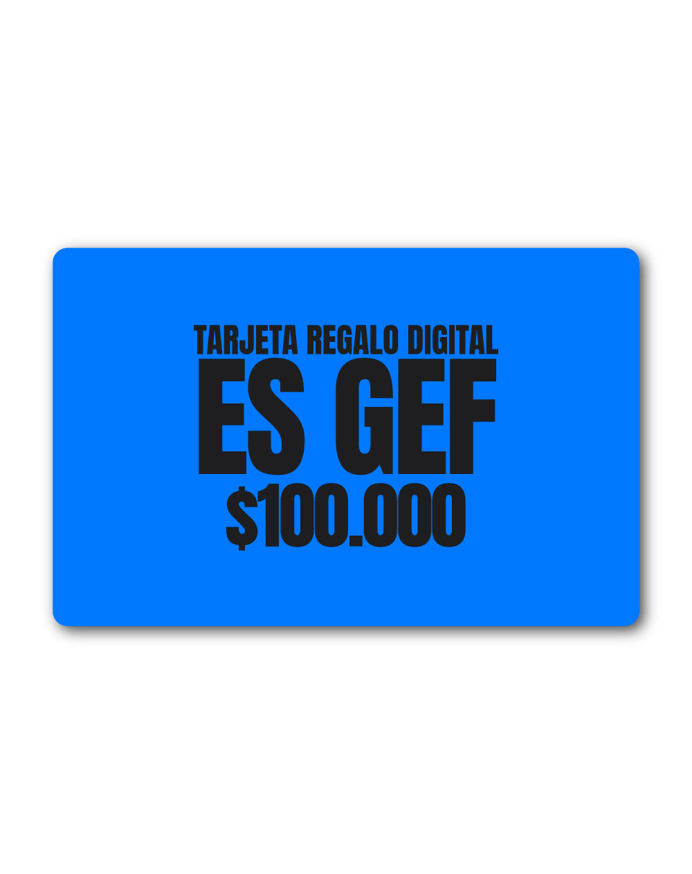 Bono de regalo digital $100.000