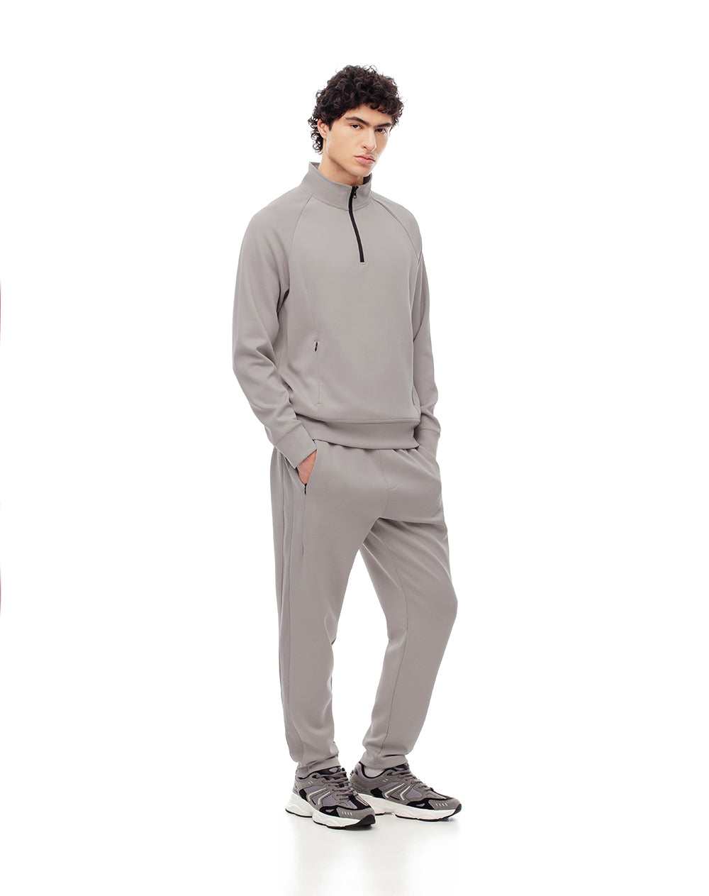 Pantalón deportivo taupe hombre