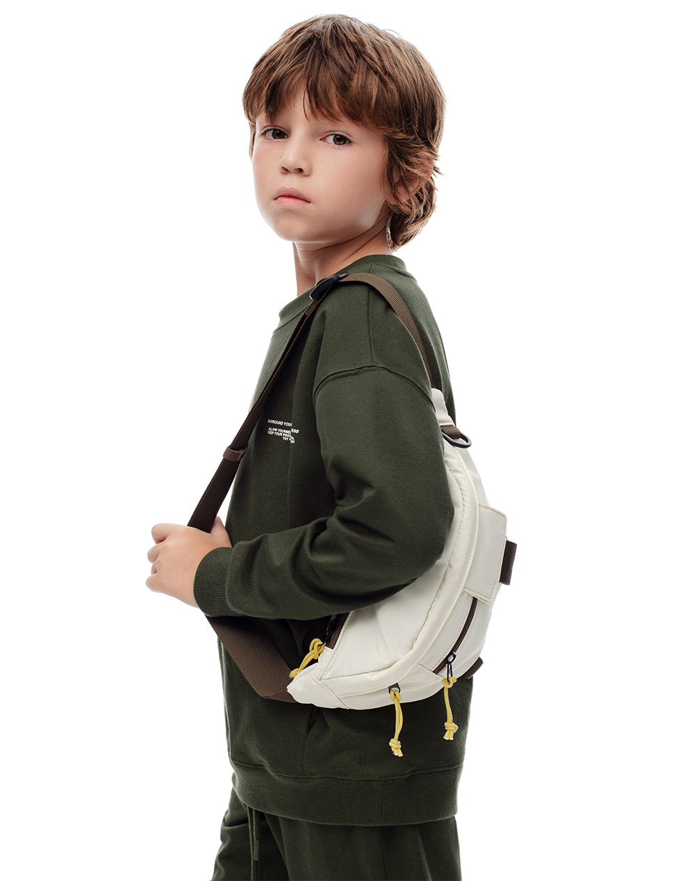 Riñonera ajustable crudo niño