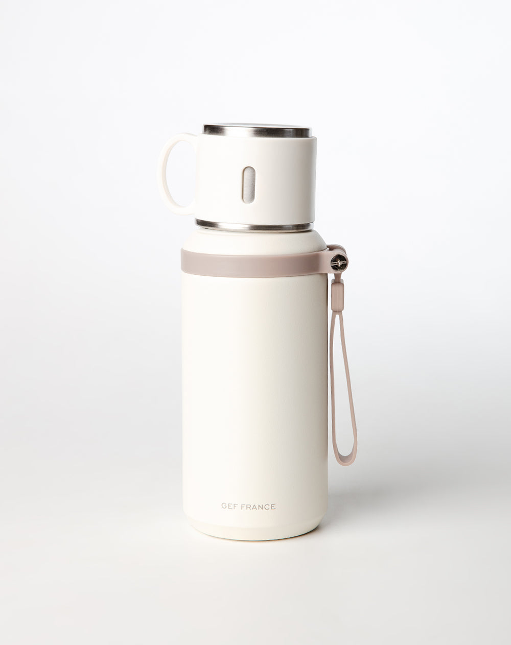 Termo térmico beige 600ml