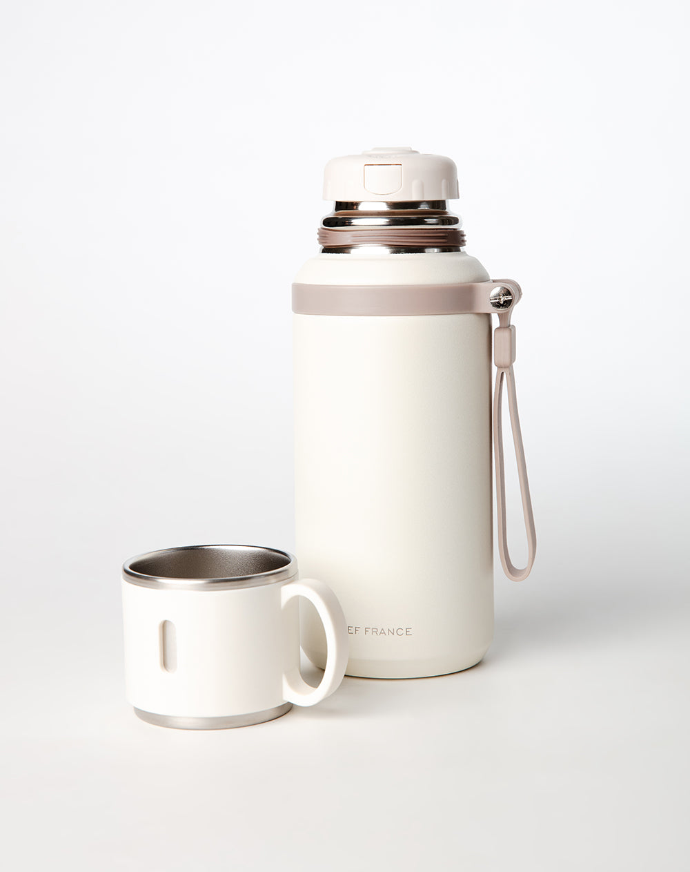 Termo térmico beige 600ml