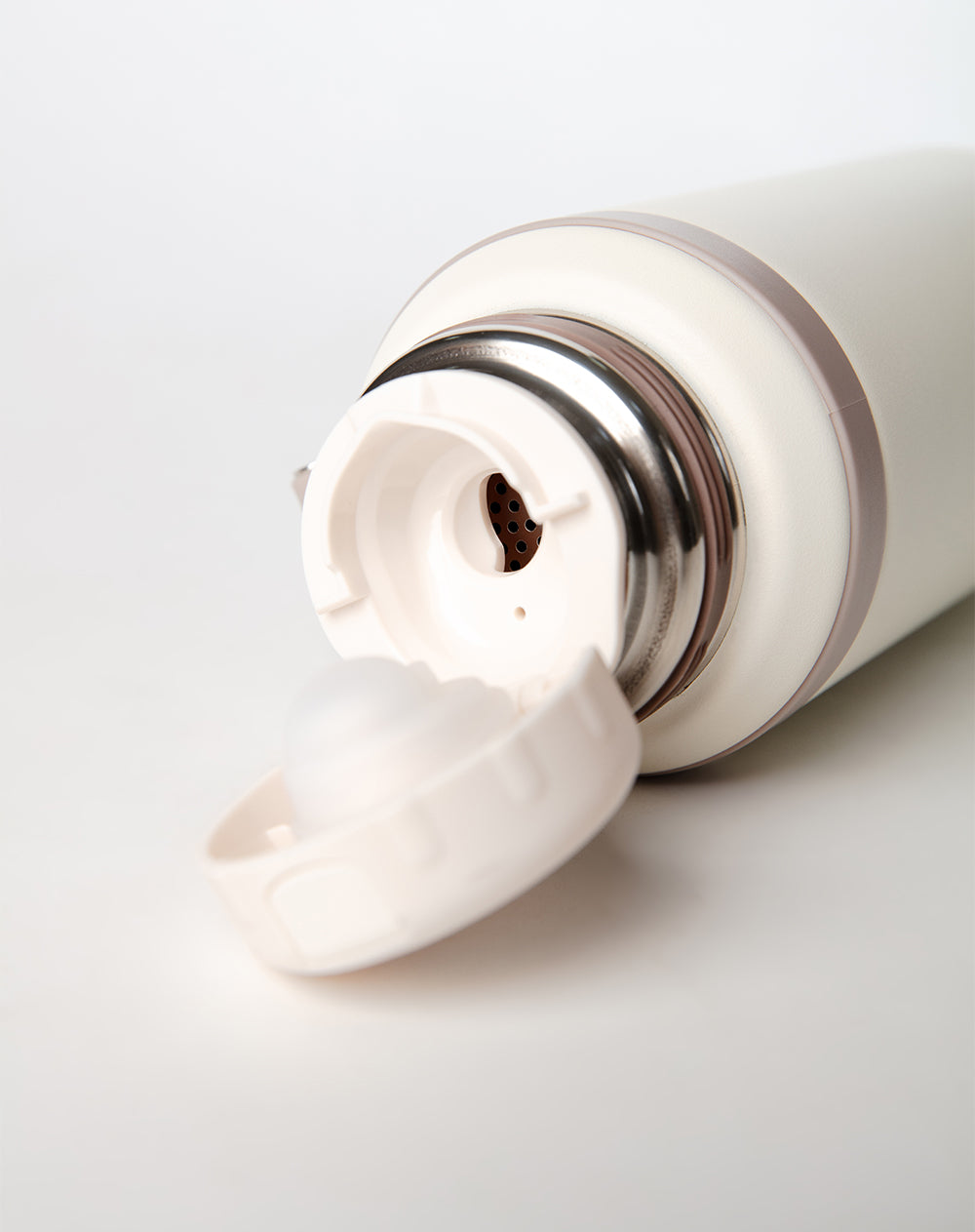 Termo térmico beige 600ml