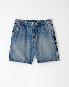 Bermuda denim regular índigo medio hombre