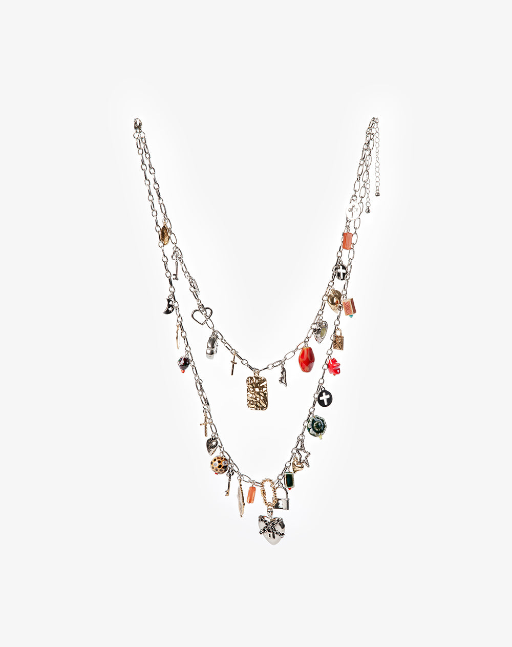 Collar plateado