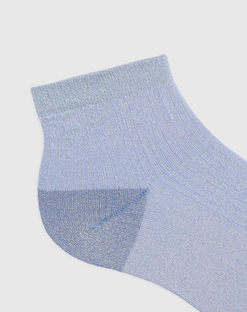 Medias para mujer tobilleras algodón azules