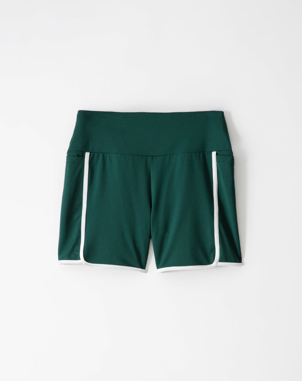 Biker deportivo secado rápido verde mujer