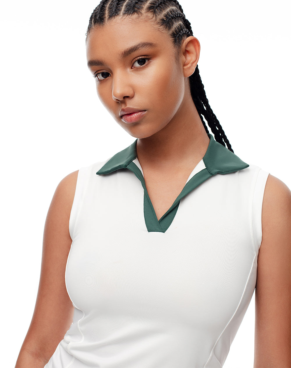 Camiseta esqueleto deportiva secado rápido blanca mujer