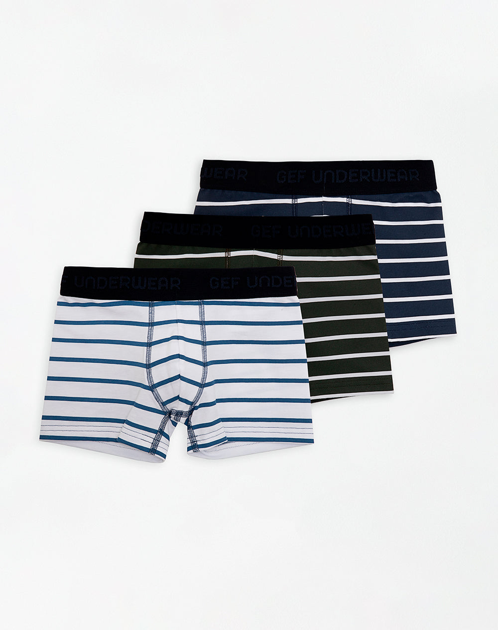 Bóxer niño algodón x3unds surtido