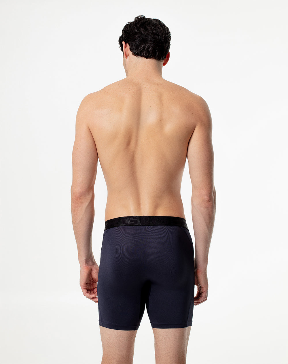 Bóxer largo control humedad azul