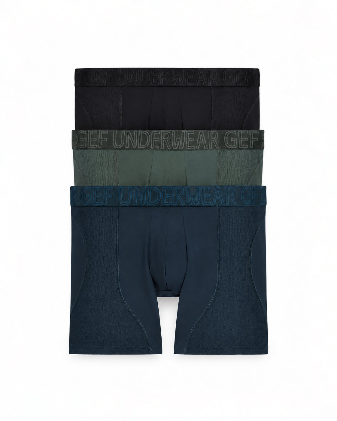Bóxer deportivo largo control humedad x3unds surtido hombre