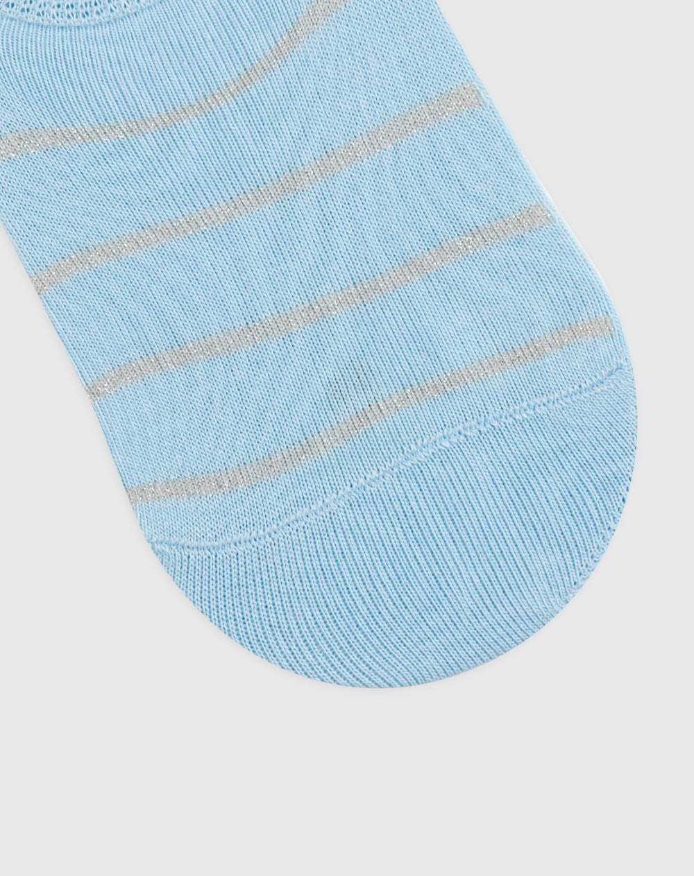 Medias mujer tobillera corta algodón azules