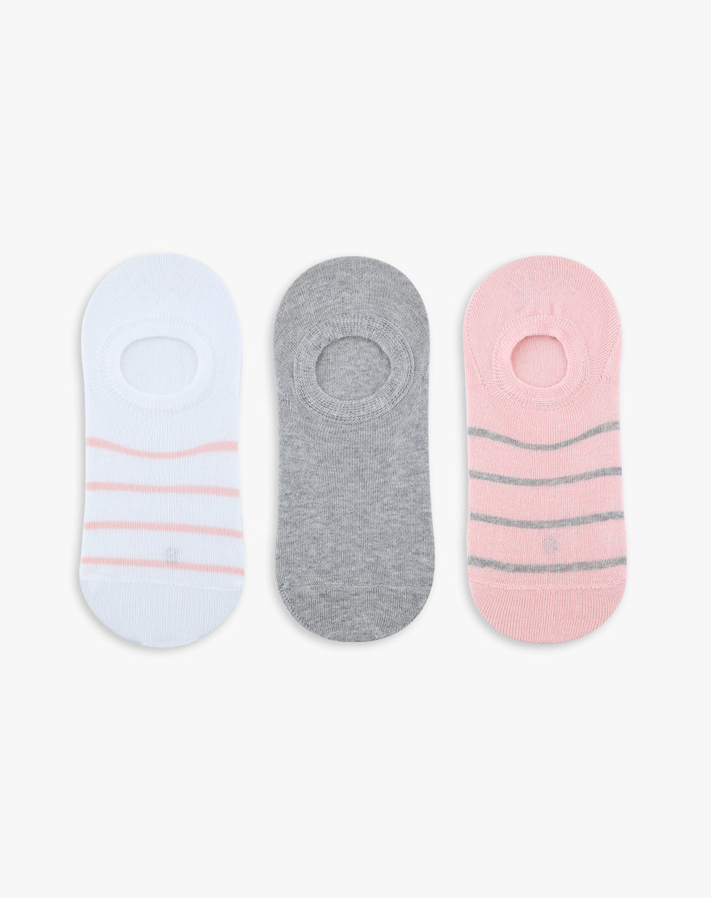 3 pares de medias baletas surtido