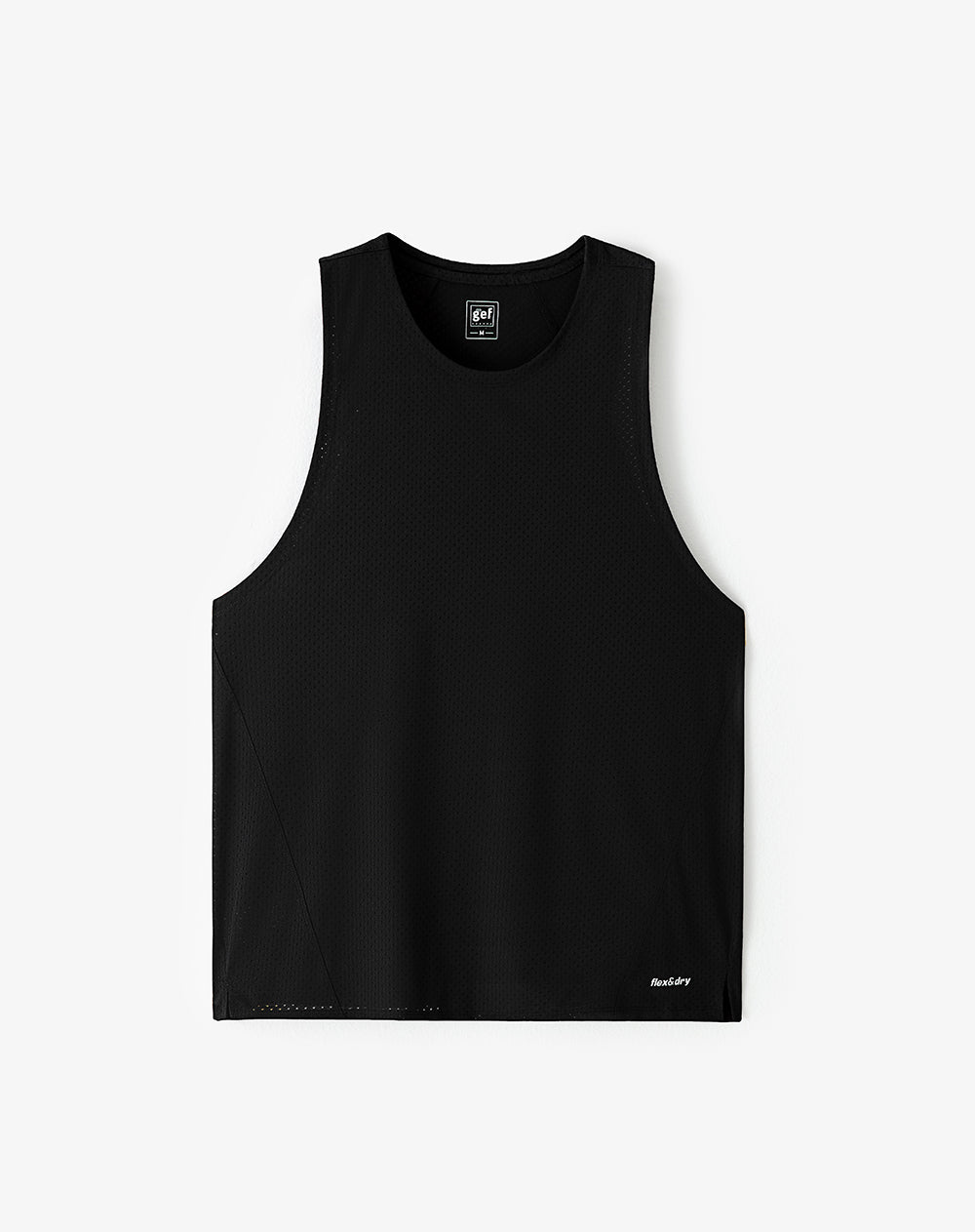 Camiseta regular fit negra