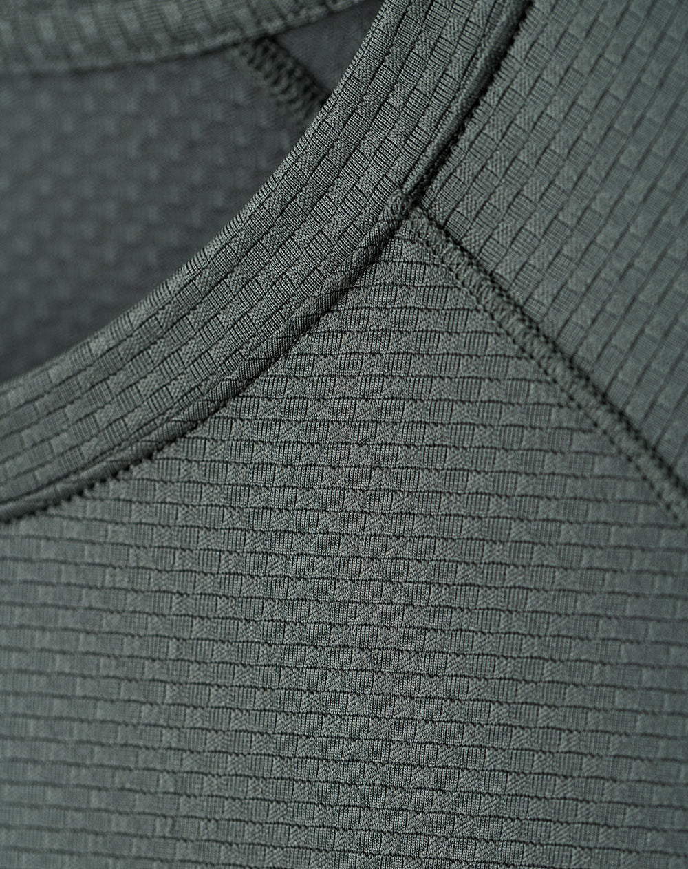 Camiseta deportiva control humedad verde hombre