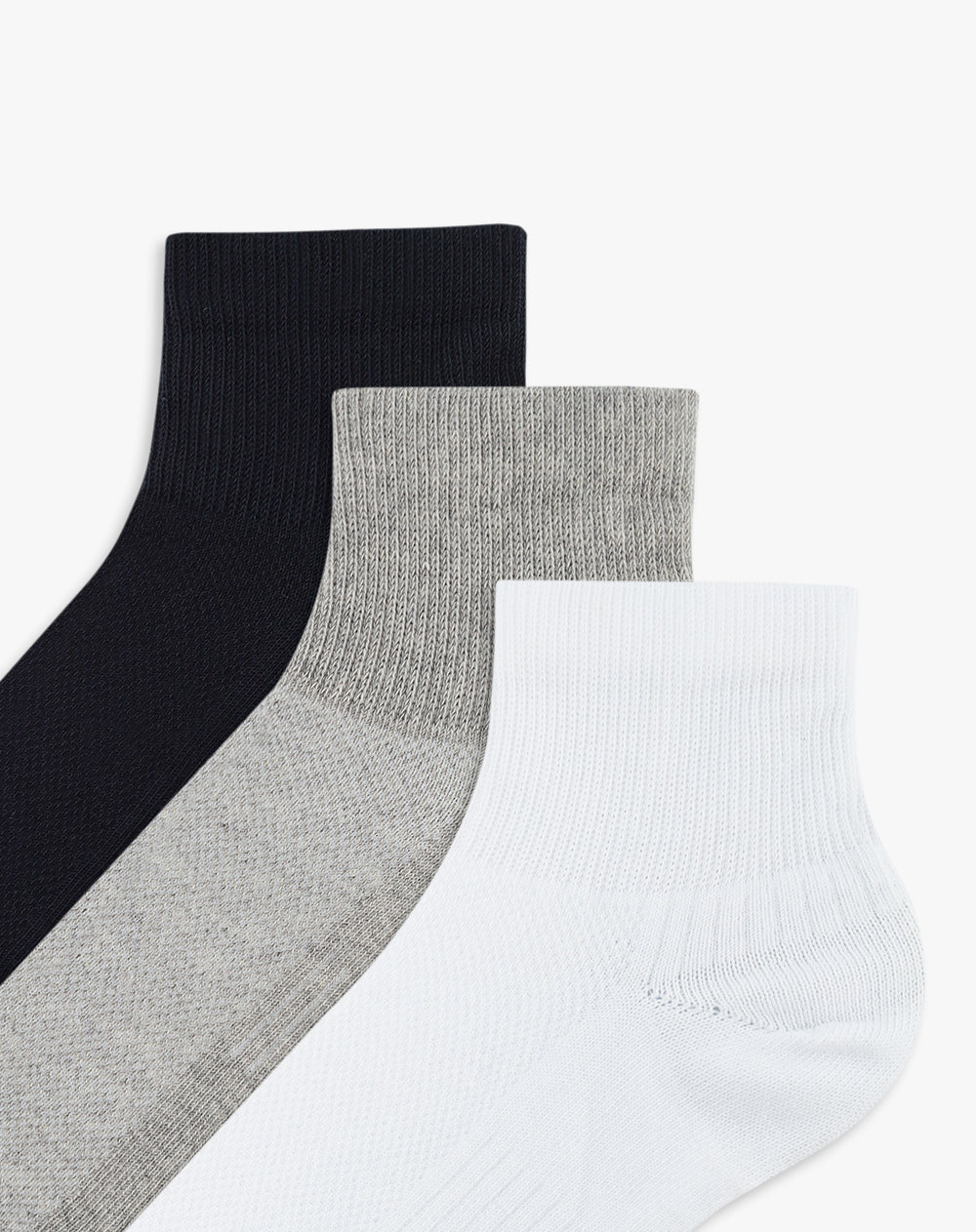 Medias mujer tobillera pack x3 surtido