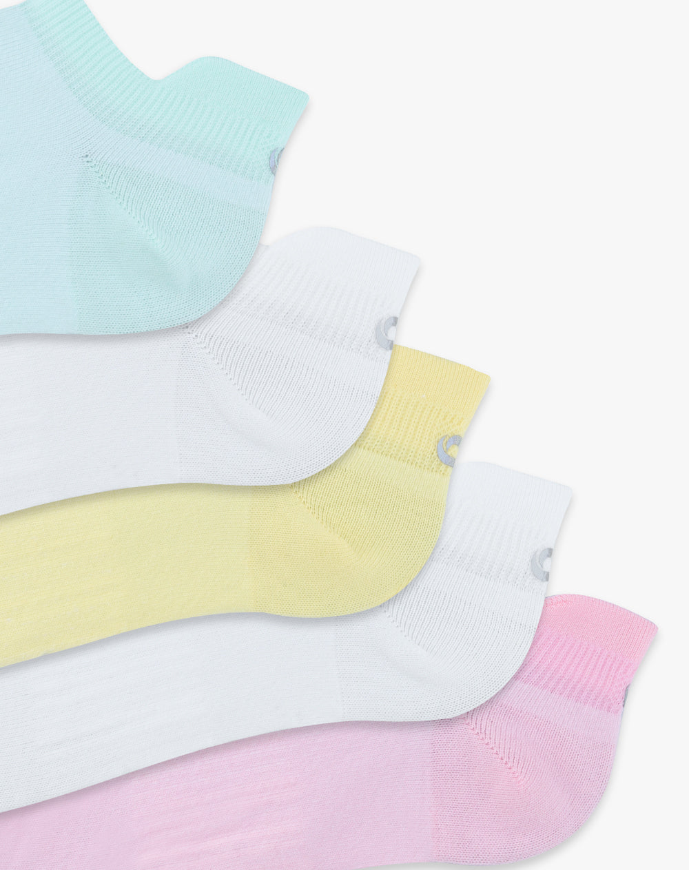 5 pares de medias tobilleras surtido