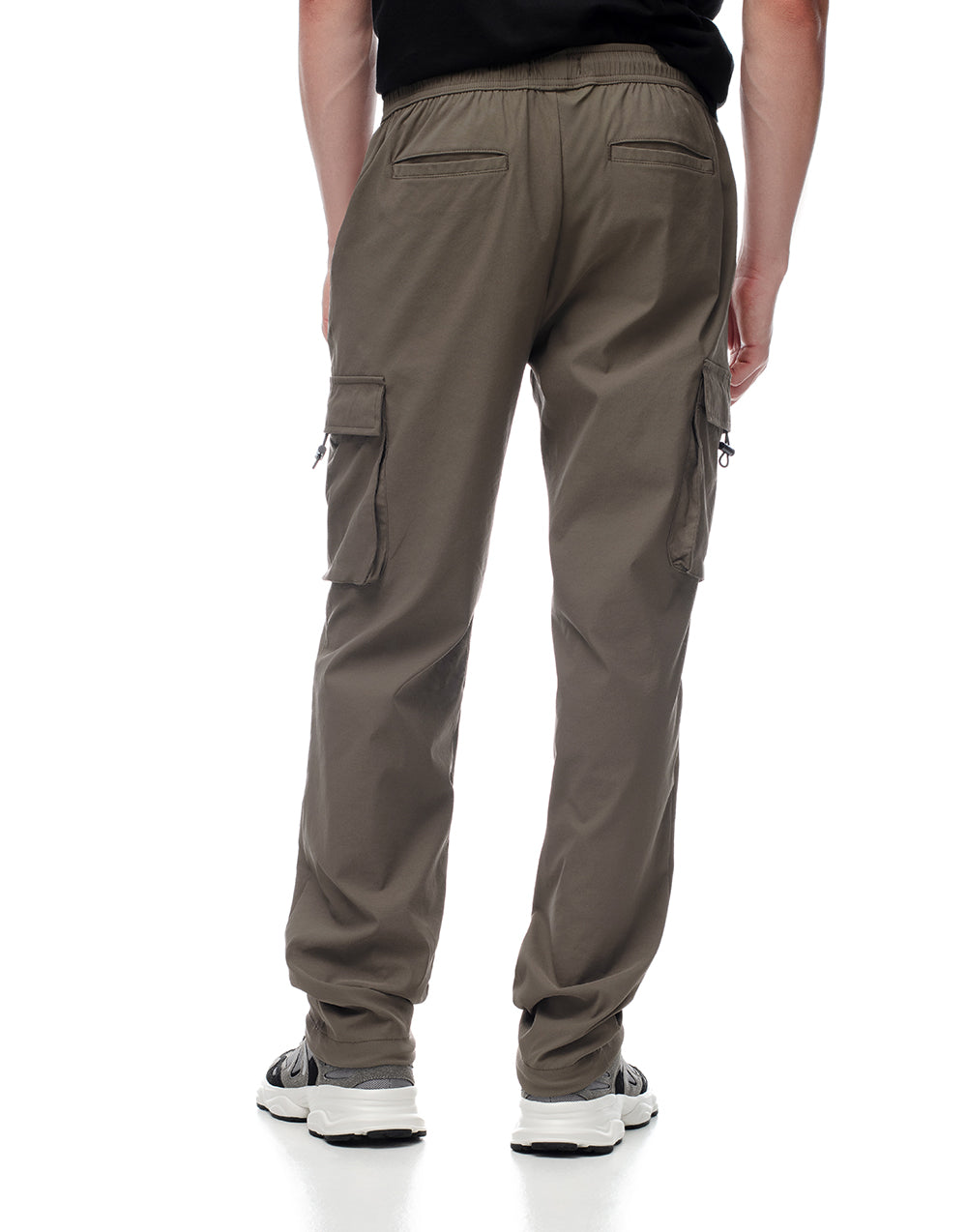 Pantalón cargo regular liviano café hombre